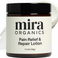 BDQBDQ Mira Organics Pain Relief Cream – Fast-Absorbing Magnesium & Arnica Lotion, Plant-Based, 3.5 oz