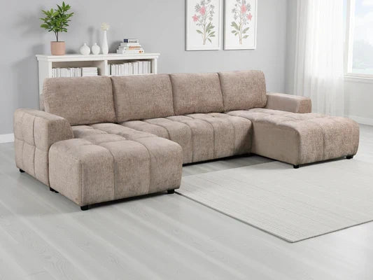 Shanghai Luxury U Shape Corner Sofa bed