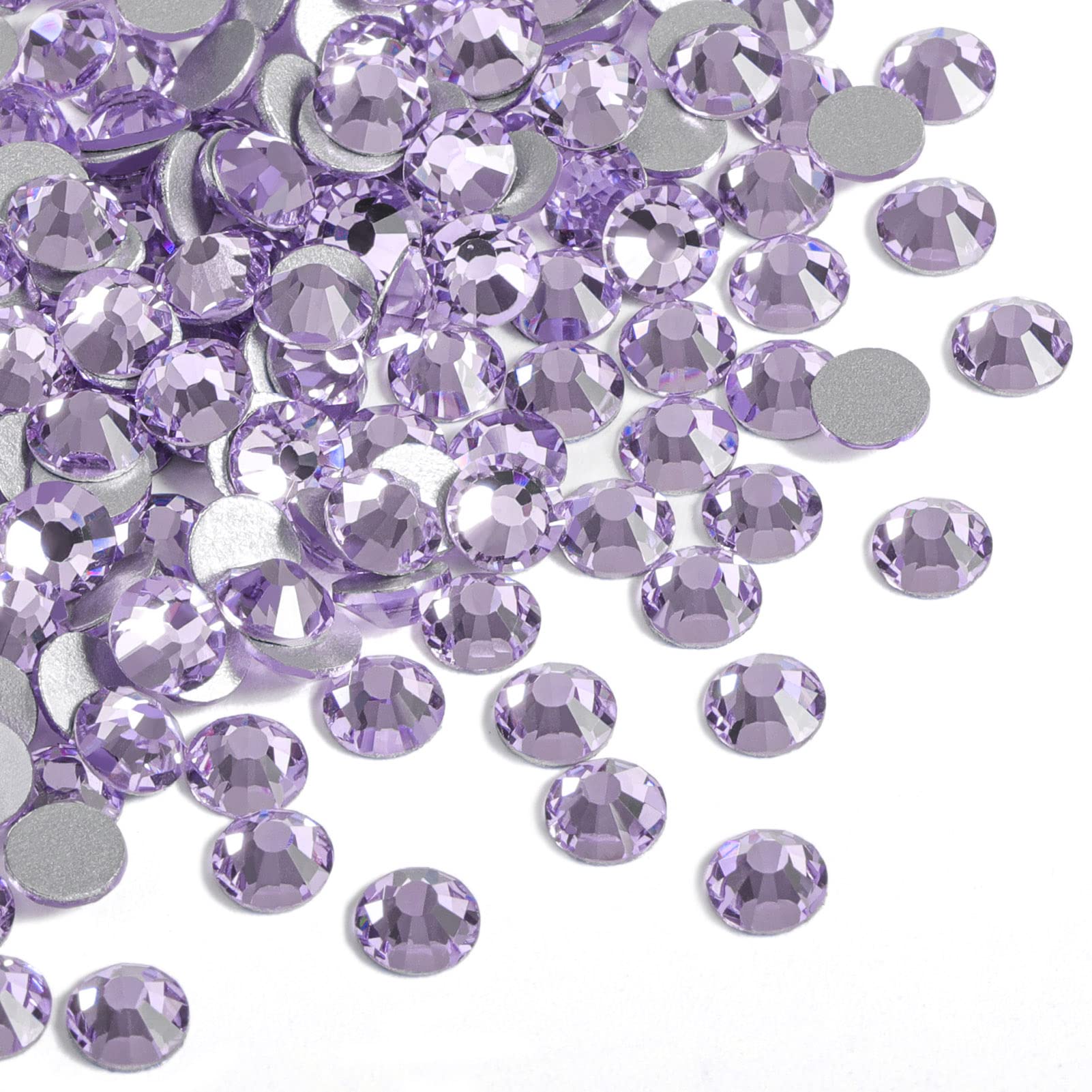 Beadsland 2880 Violet Flat Back Rhinestones | Nail Art & Crafts SS20 4.6-4.8mm