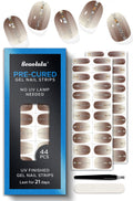 Beaolata Pre-Cured Gel Nail Strips 44PCS – Mystic Purple | Salon-Quality, No UV Light Needed