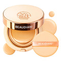 BEAUDIANI Natural Coverage Mesh Tight Up Cushion – Korean Cushion Foundation (02 Light/Medium Beige) | Semi-Matte Radiance, Long-Lasting, Travel-Ready