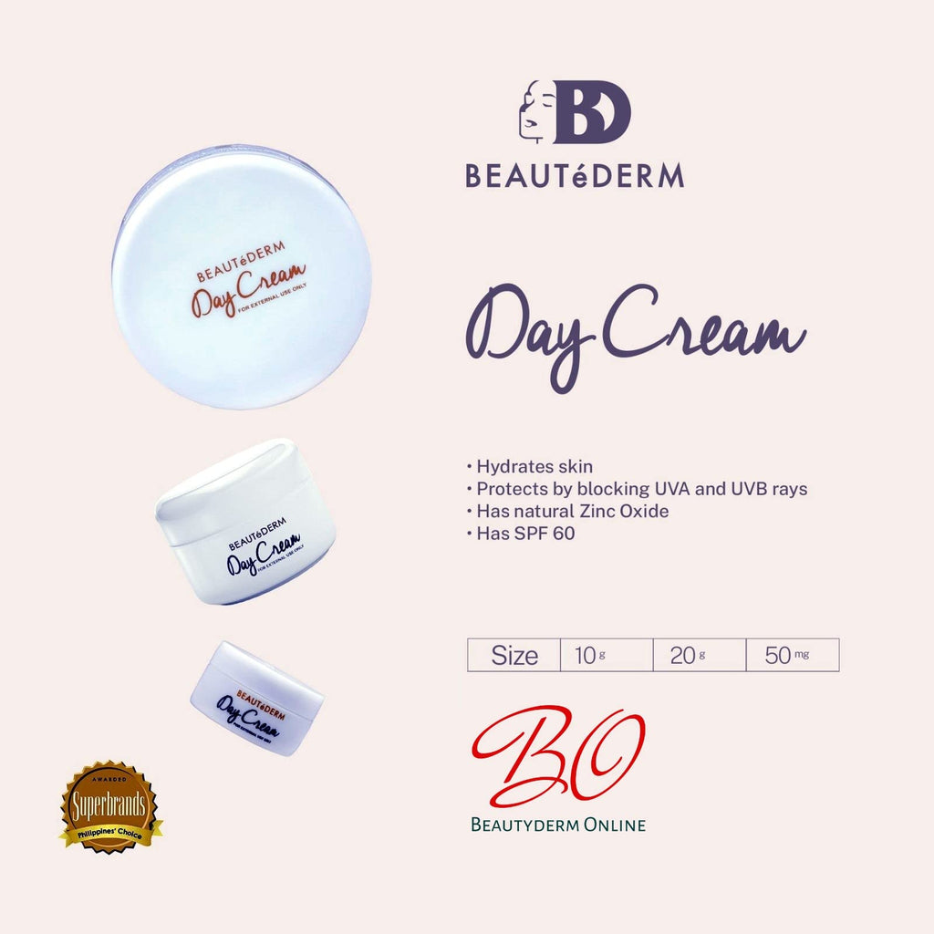 BEAUTéDERM Day Cream 20g – SPF60 Protection, Hydration & Silky Finish
