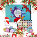 Beautifier Life 24-Piece Bath Bomb Gift Set – Essential Oil Spa Bubbles, Handmade Christmas Gifts