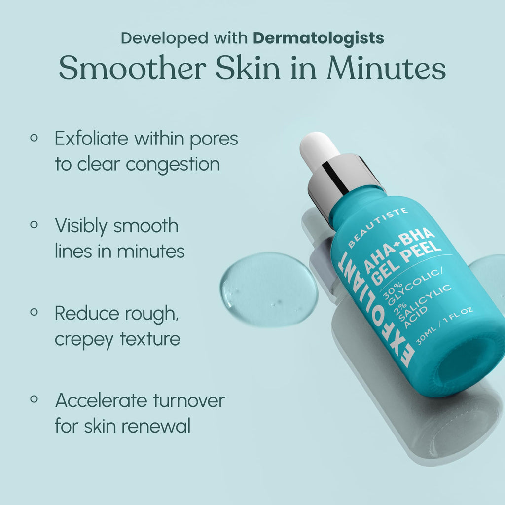 Beautiste 30 Day Miracle AHA 30% + BHA 2% Peel – Pore Refining Exfoliant