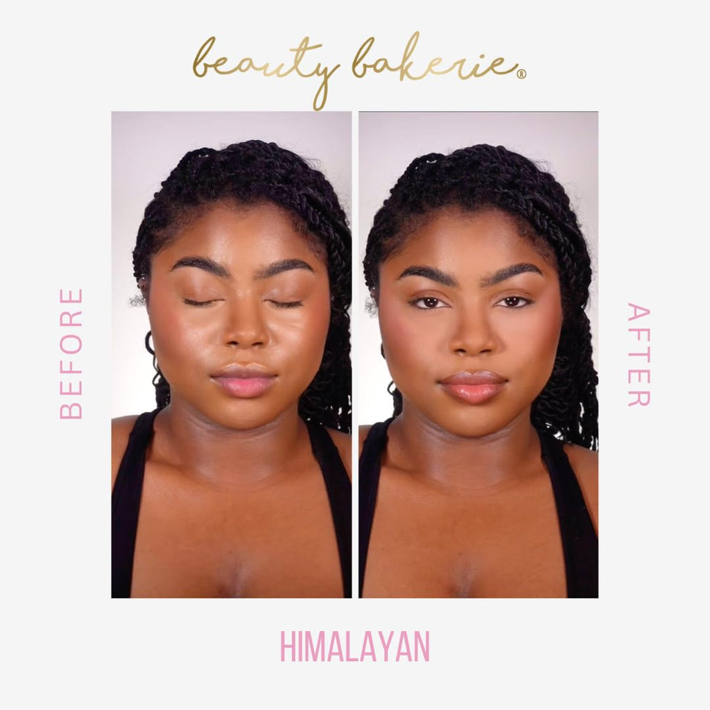 Beauty Bakerie Flour Setting Powder – Loose Translucent Powder for Oily Skin, Matte Finish, 0.5oz Himalayan Pink