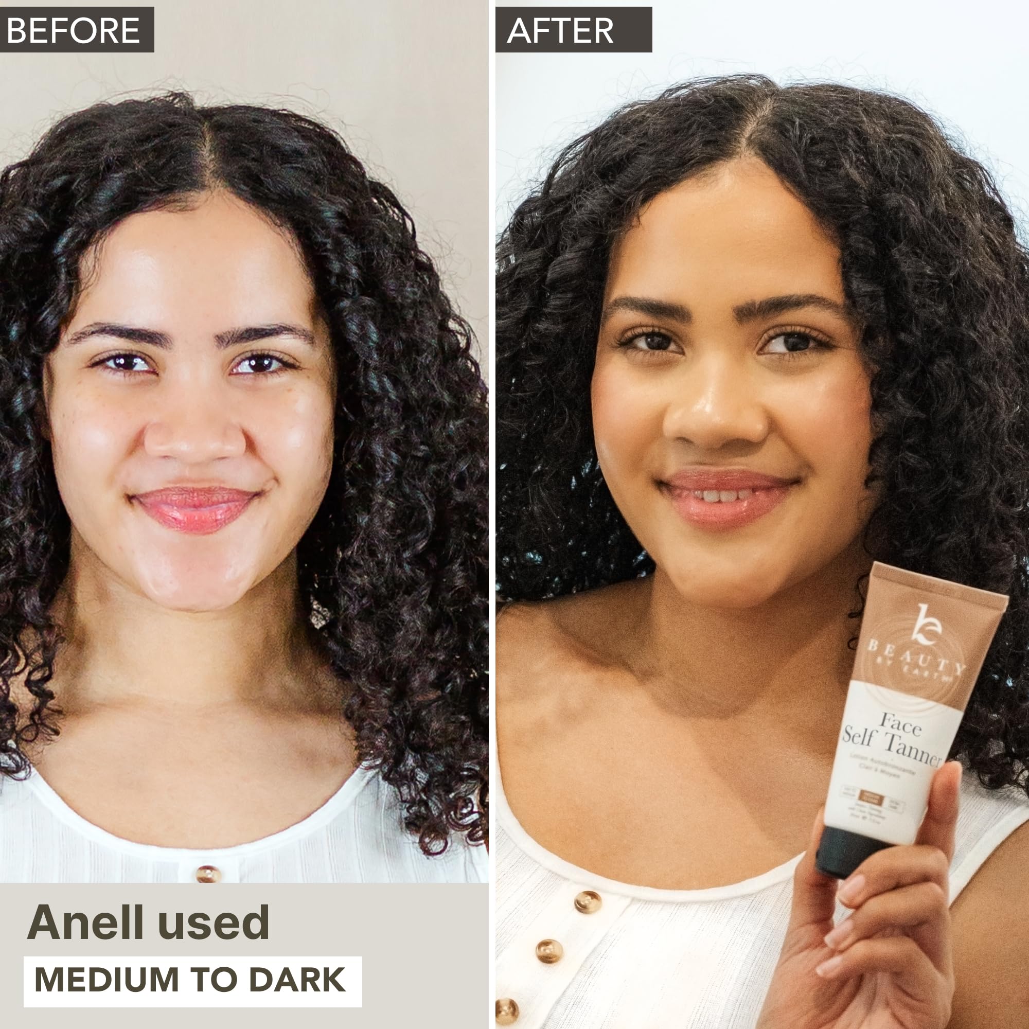 Beauty by Earth Face Tanner – USA Made, Natural & Organic Facial Self Tanner