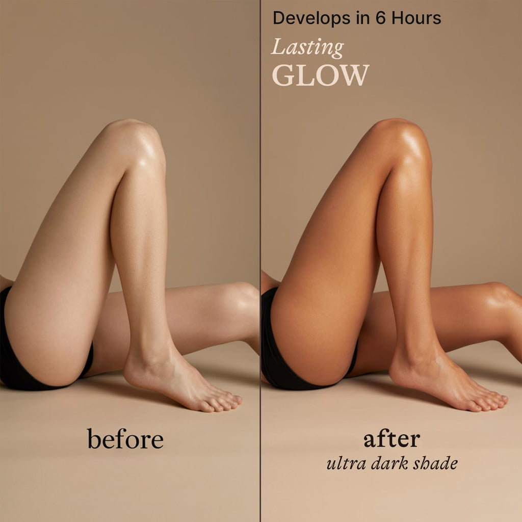 Beauty by Earth Self Tanner Mousse – Extra Dark, Streak-Free, USA Made
