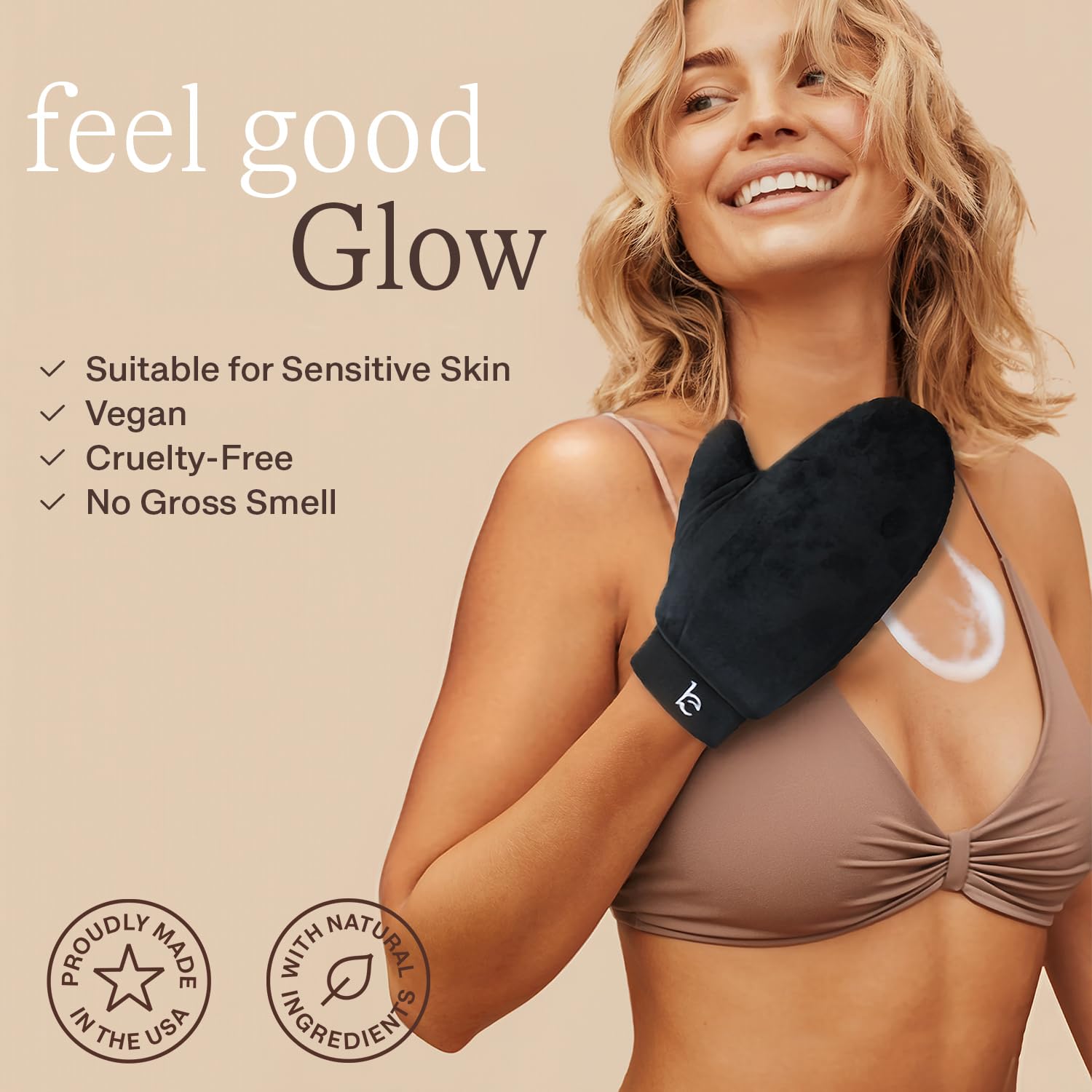 Beauty by Earth Self Tanner Mousse Kit — USA Made, Natural & Organic