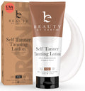 Beauty by Earth Self Tanner – USA Made, Natural Glow, Medium to Dark, Streak-Free