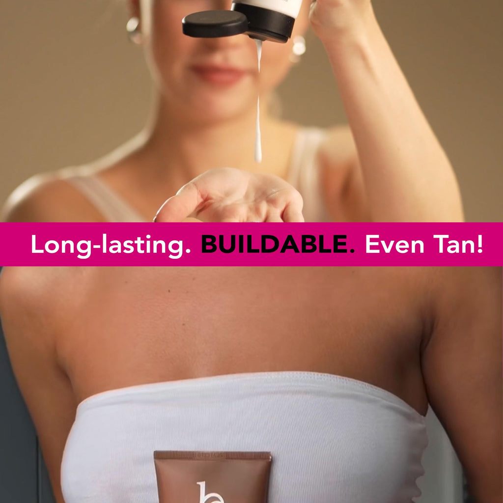 Beauty by Earth Tanning Lotion Self Tanner – USA Made, Travel-Size, Natural & Organic