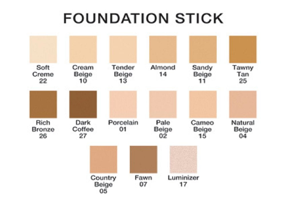 Beauty Deals Creamy Foundation Stick – Buildable Coverage, Hypoallergenic