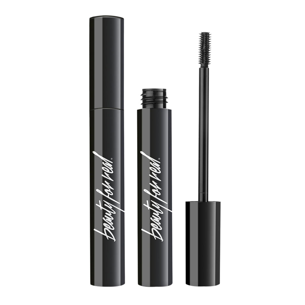 Beauty For Real Hi-Def Mascara Just Black – 2-Pack, Defining & Volumizing, Humidity & Smudge Proof