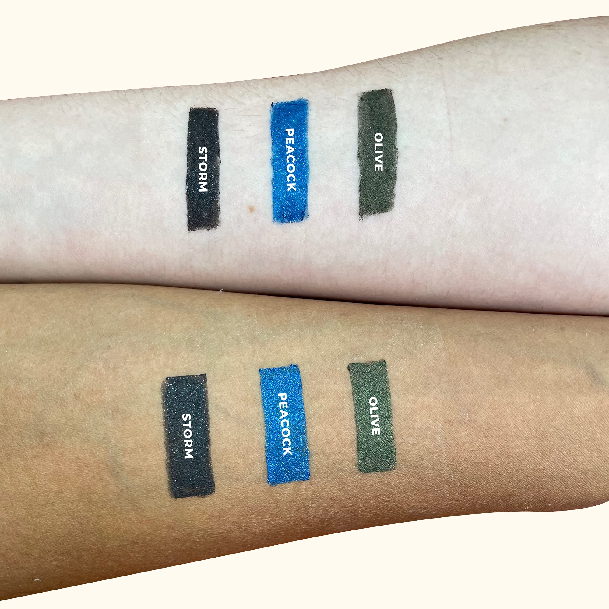 Beauty For Real I-Line 24-7 Eyeliner, Peacock – Waterproof Gel for Sensitive Eyes