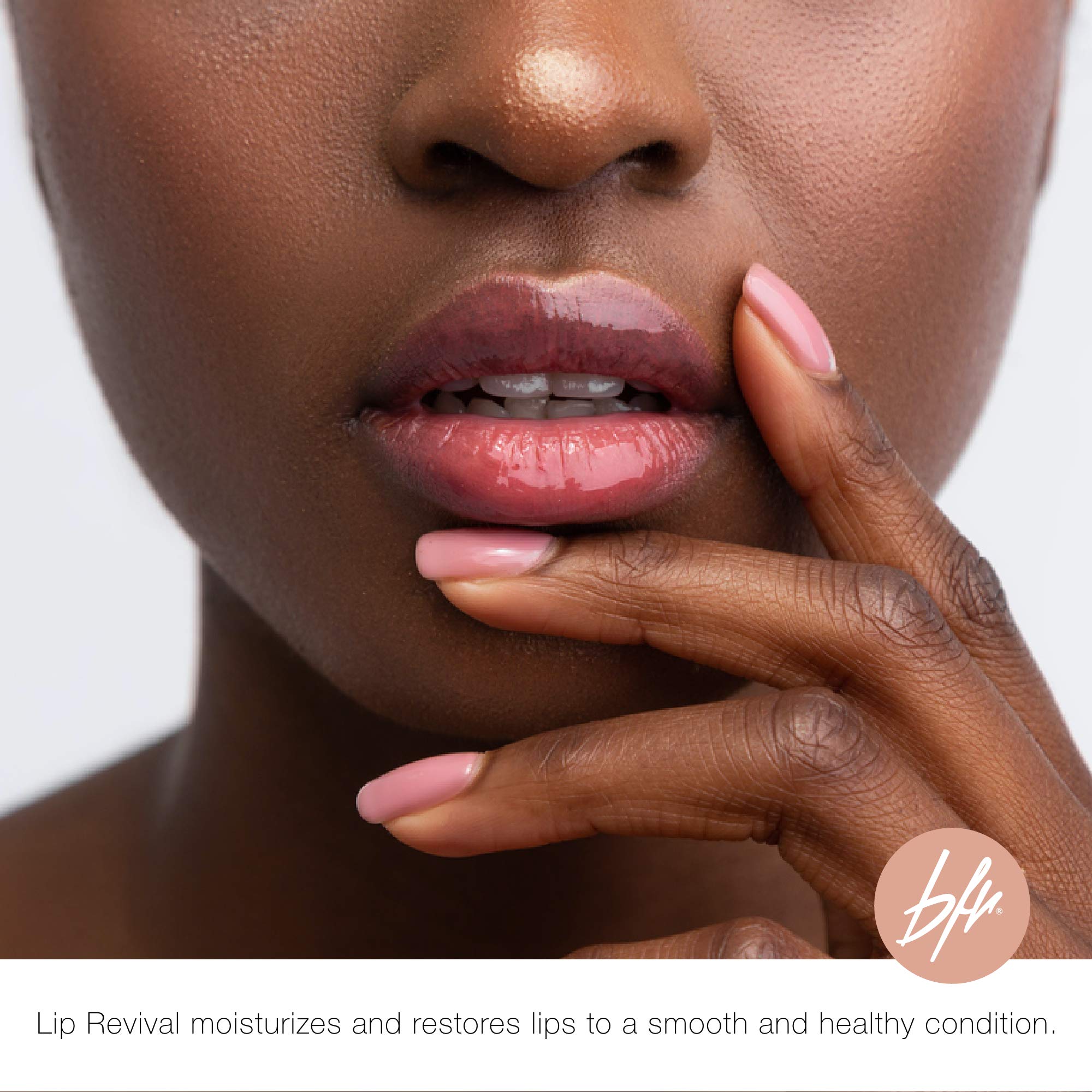 Beauty For Real Lip Revival Orange Spice – Exfoliating Sugar Lip Scrub, Organic & Vegan, 0.15 oz