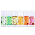Beauty Treats Natural Lip Balm Model 610 – 6-Count Set with Honey & Shea Butter, Sweet Mint, Mango, Vanilla Bean, Matcha Green Tea, Strawberry