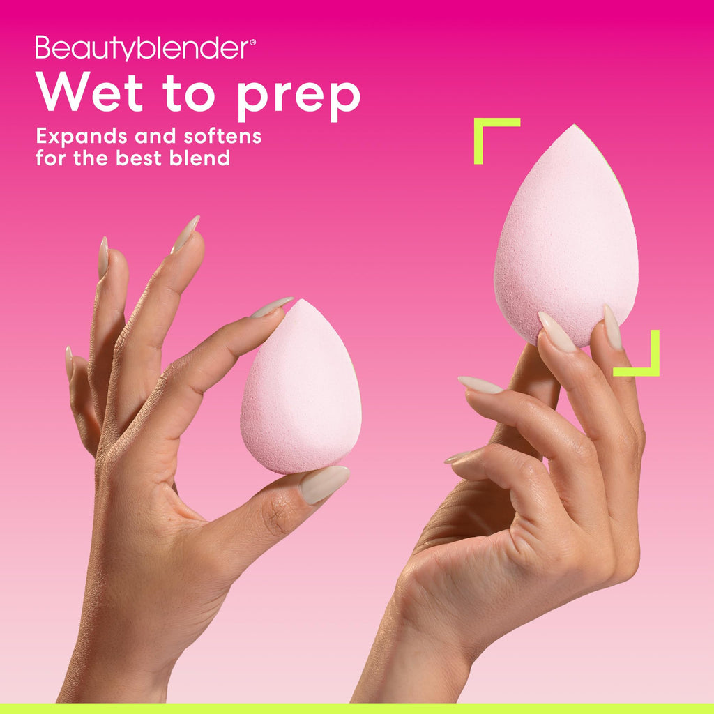 Beautyblender Bubblegum Sponge – Aqua-Activated Makeup Blender, Vegan & Cruelty-Free, Made in USA