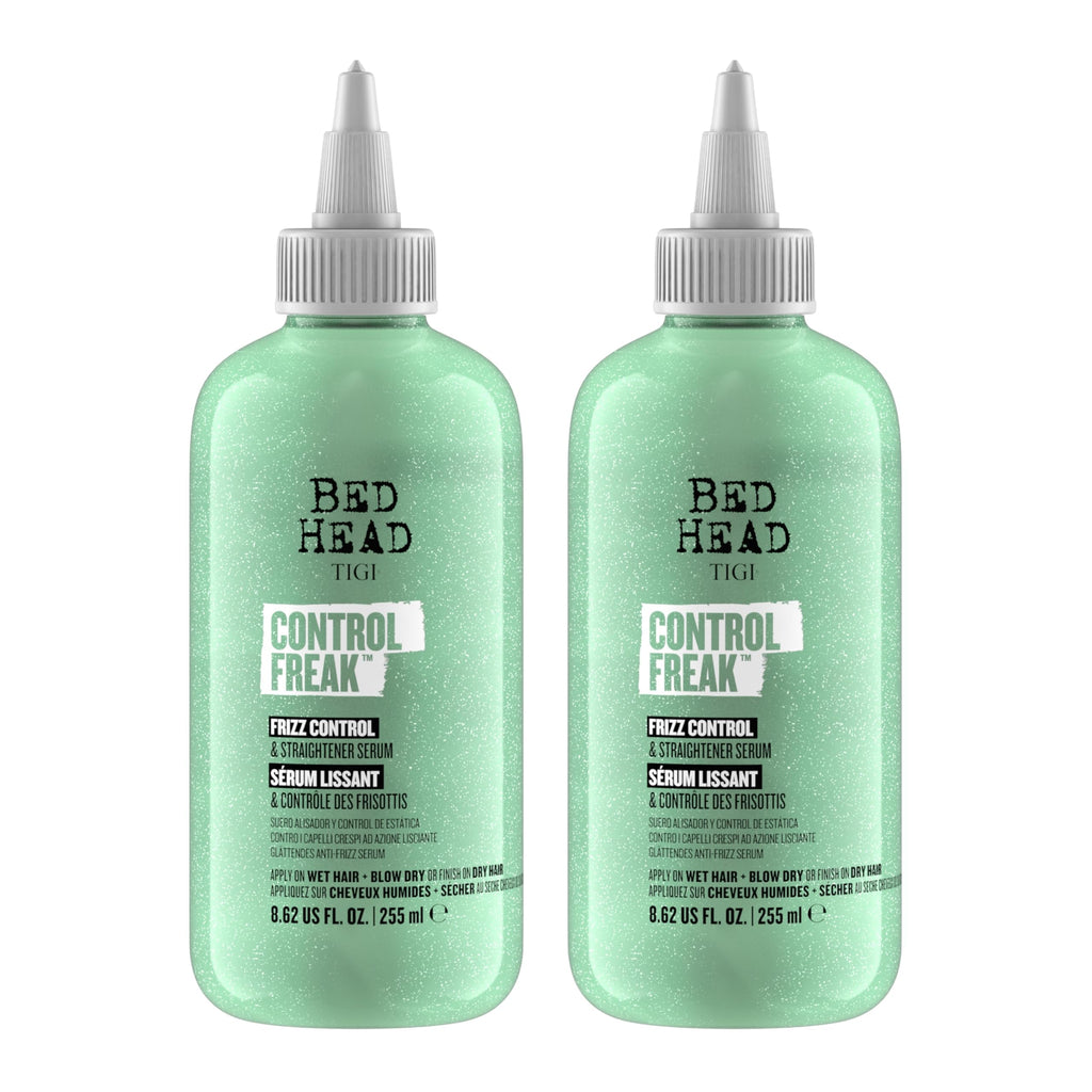 Bed Head by TIGI Control Freak Frizz Control & Straightening Serum – 8.62 oz (2 Pack)