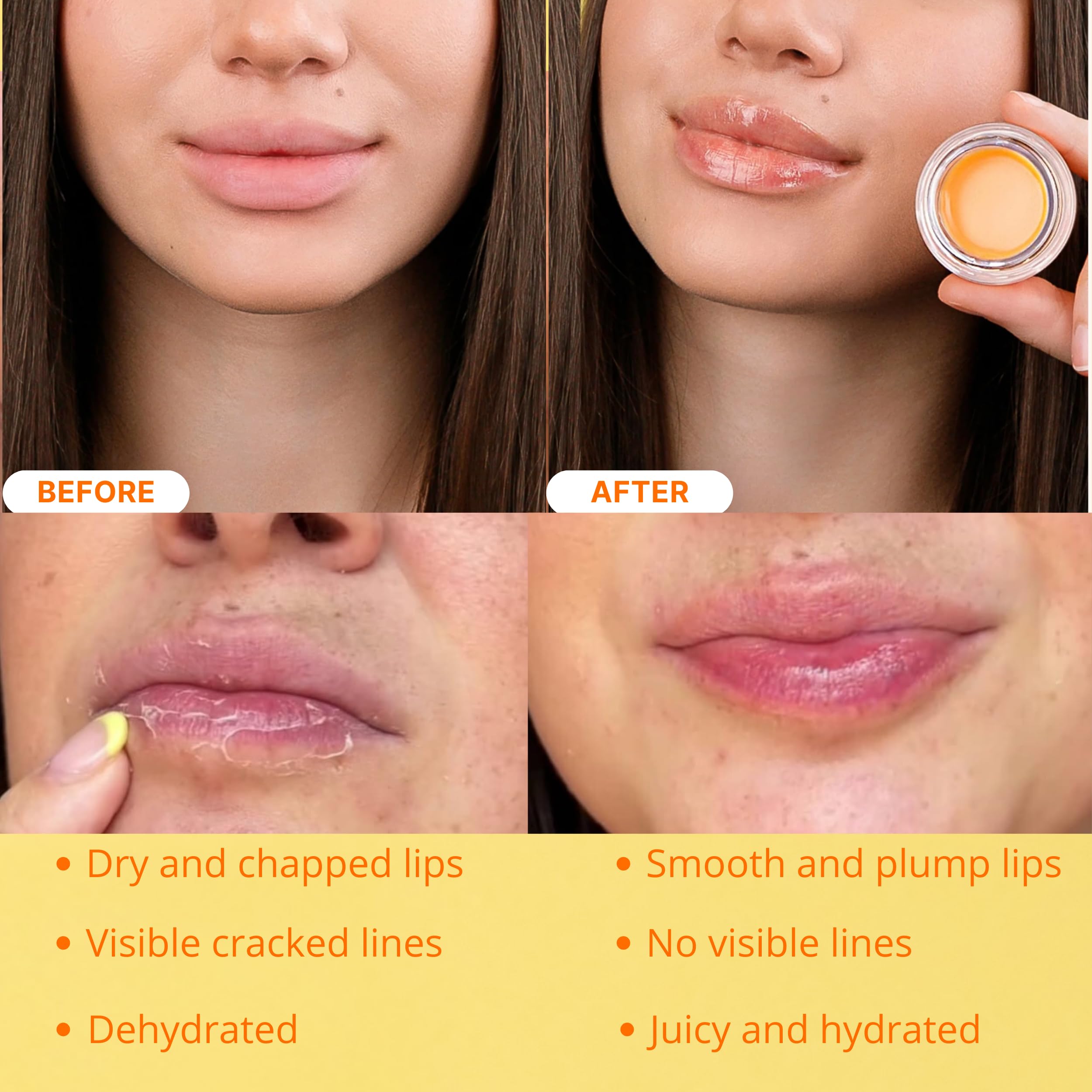 Bee Balm Original Lip Balm – Peach Hydration with Propolis & Vitamin E
