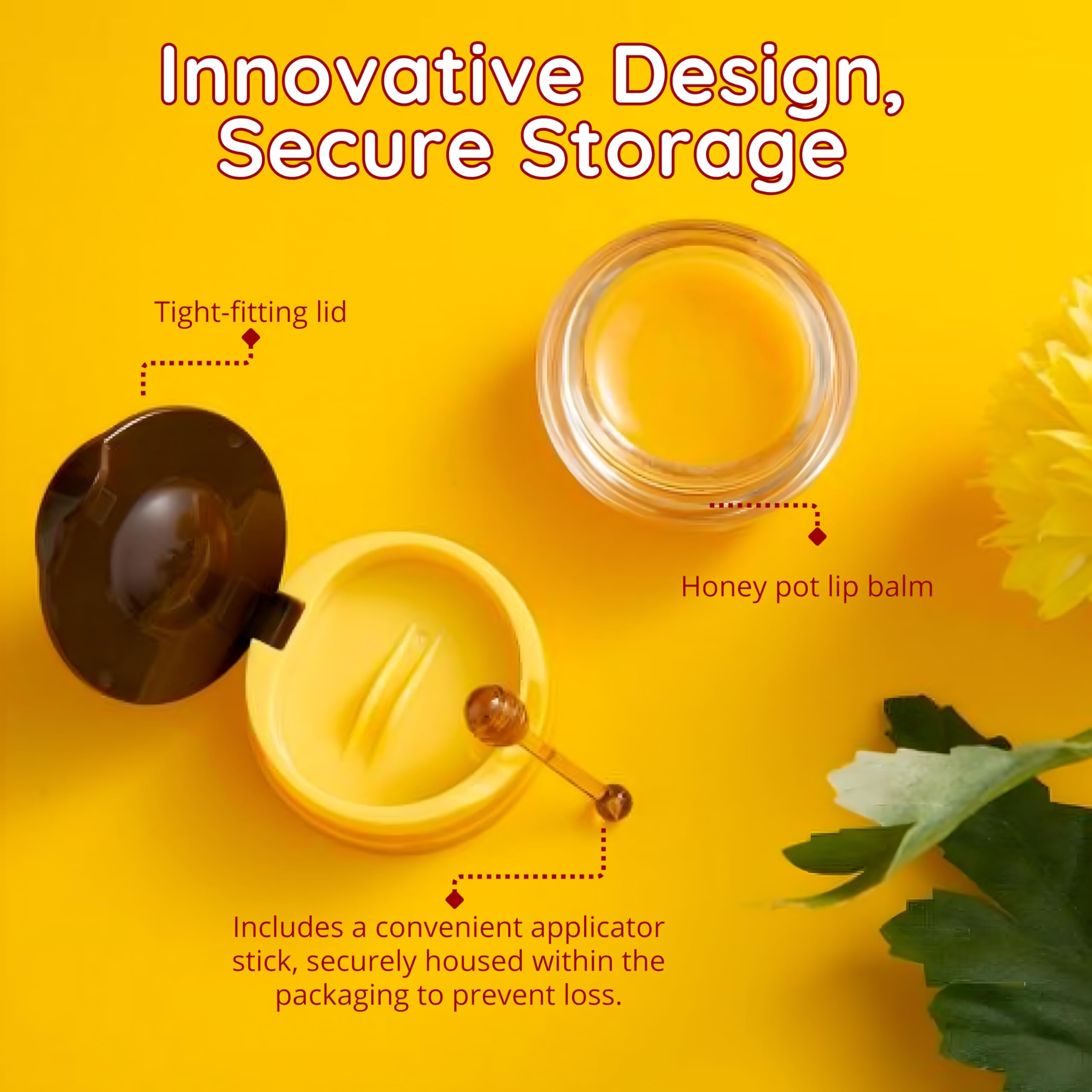 Bee Balm Original Lip Balm – Propolis Hydration for Dry Lips with Honey & Vitamin E