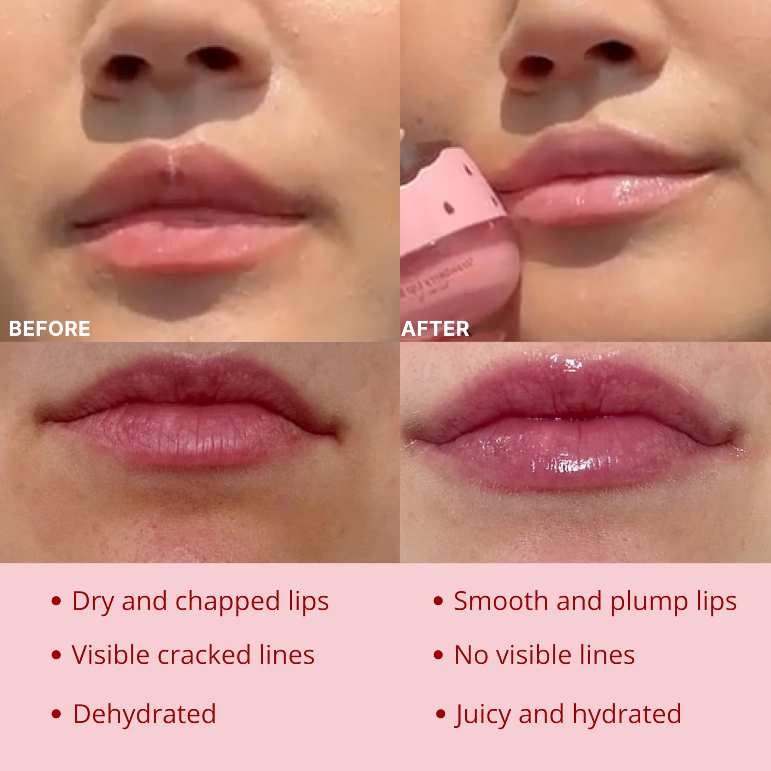 Bee Balm Original Lip Balm – Strawberry Hydration with Propolis, Honey & Vitamin E