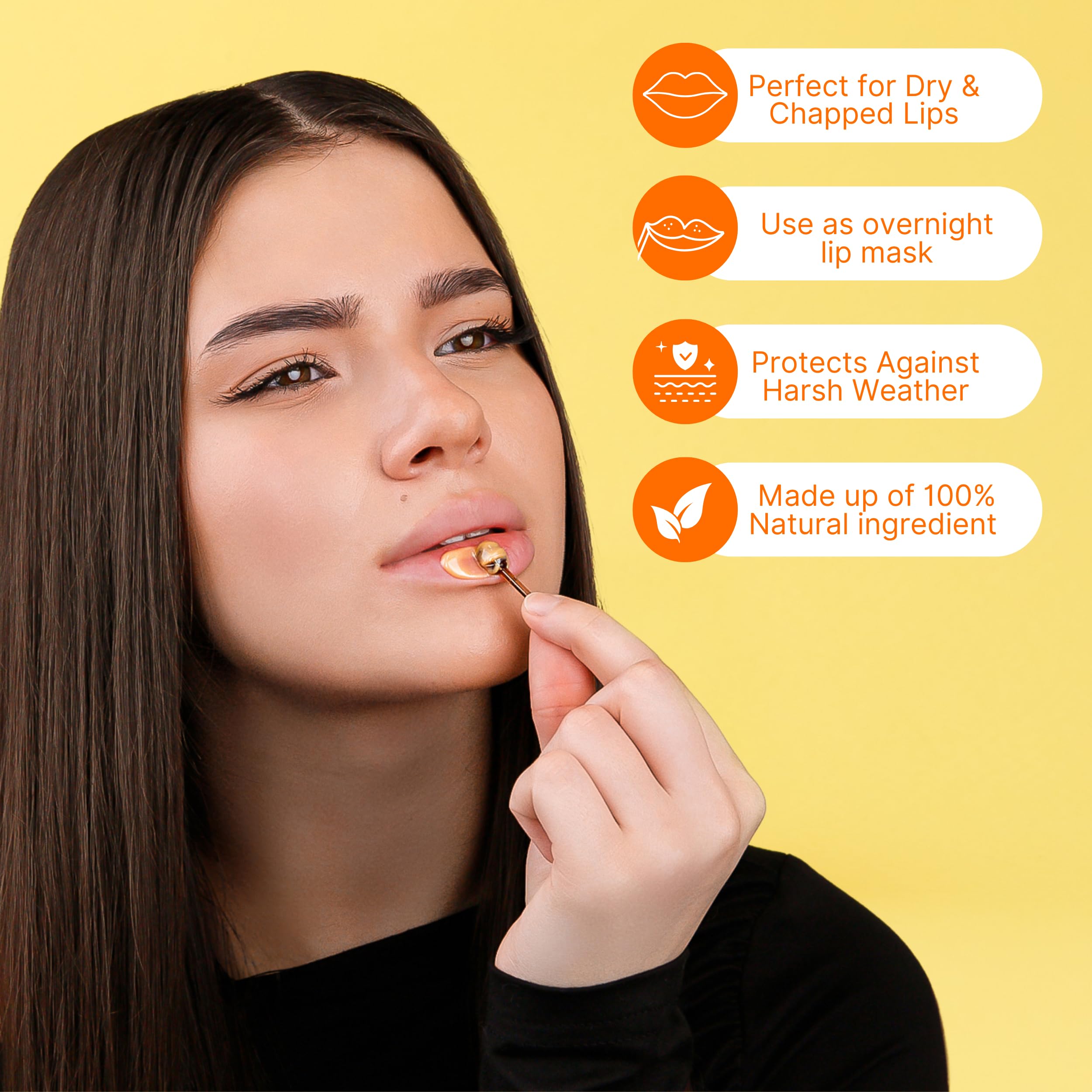 Bee Balm Original Lip Balm – Peach Hydration with Propolis & Vitamin E