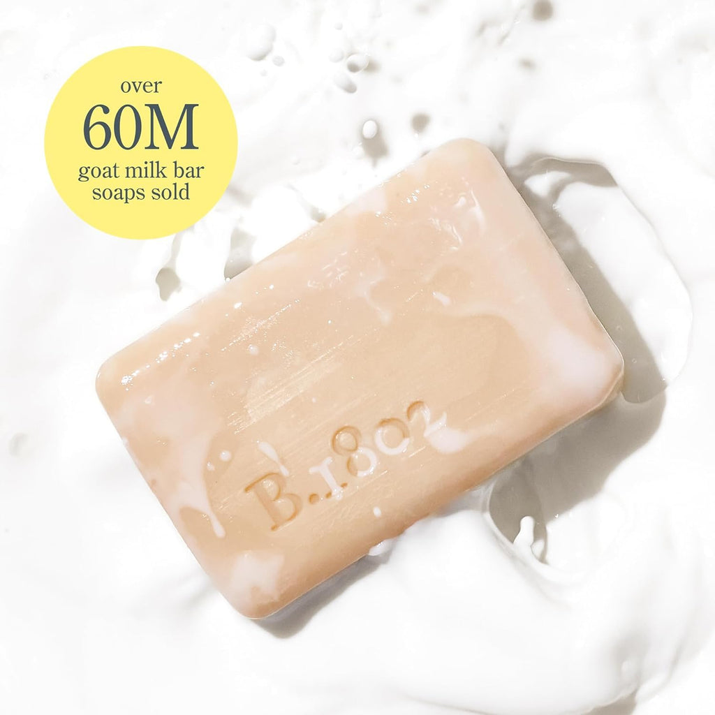 Beekman 1802 Goat Milk Body Soap Bar – Honey & Orange Blossom, 9 oz | Lactic Acid, Cruelty-Free