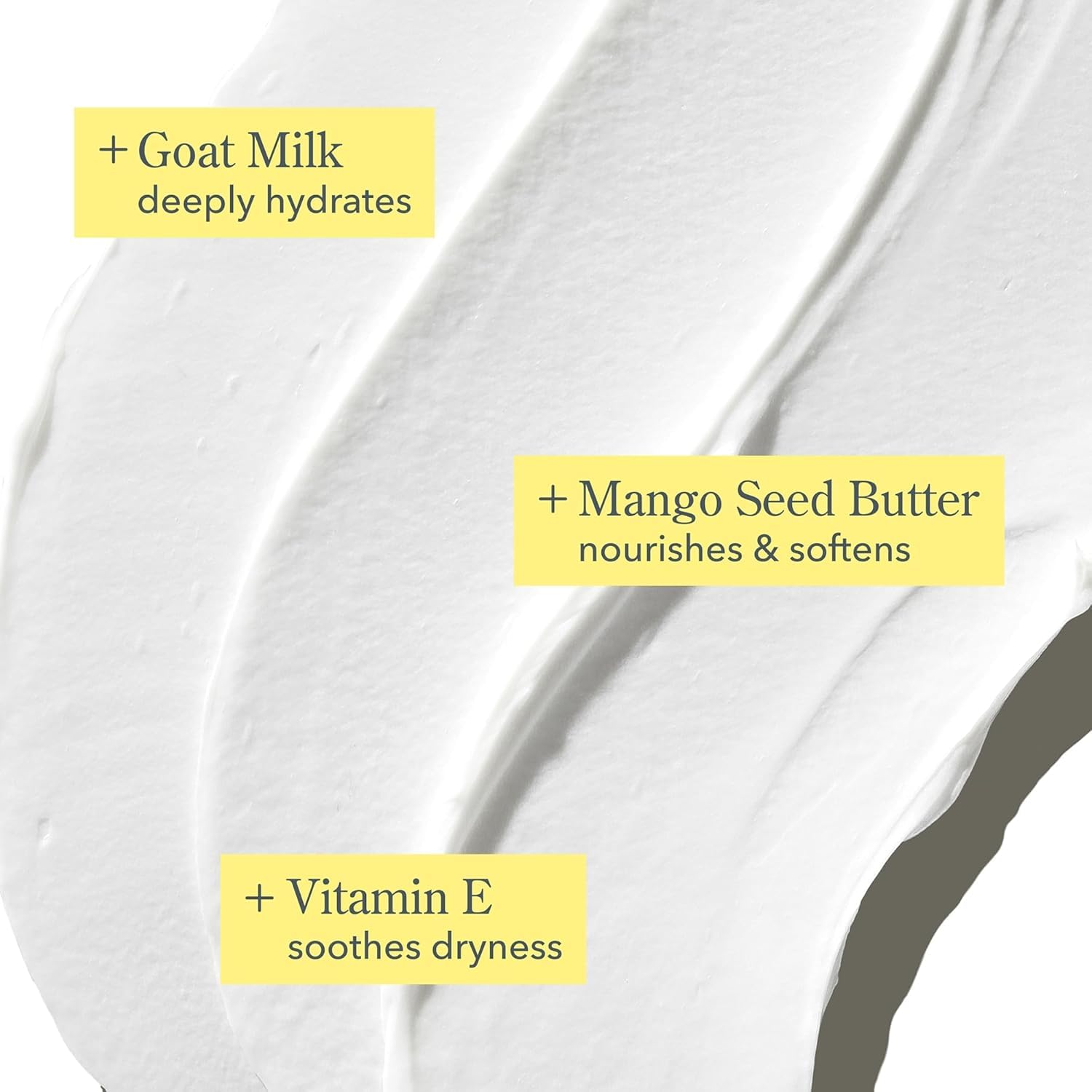 Beekman 1802 Whipped Body Cream – Goat Milk Moisturizer with Mango Seed Butter & Vitamin E, 8 oz, Glacial Mint & Eucalyptus