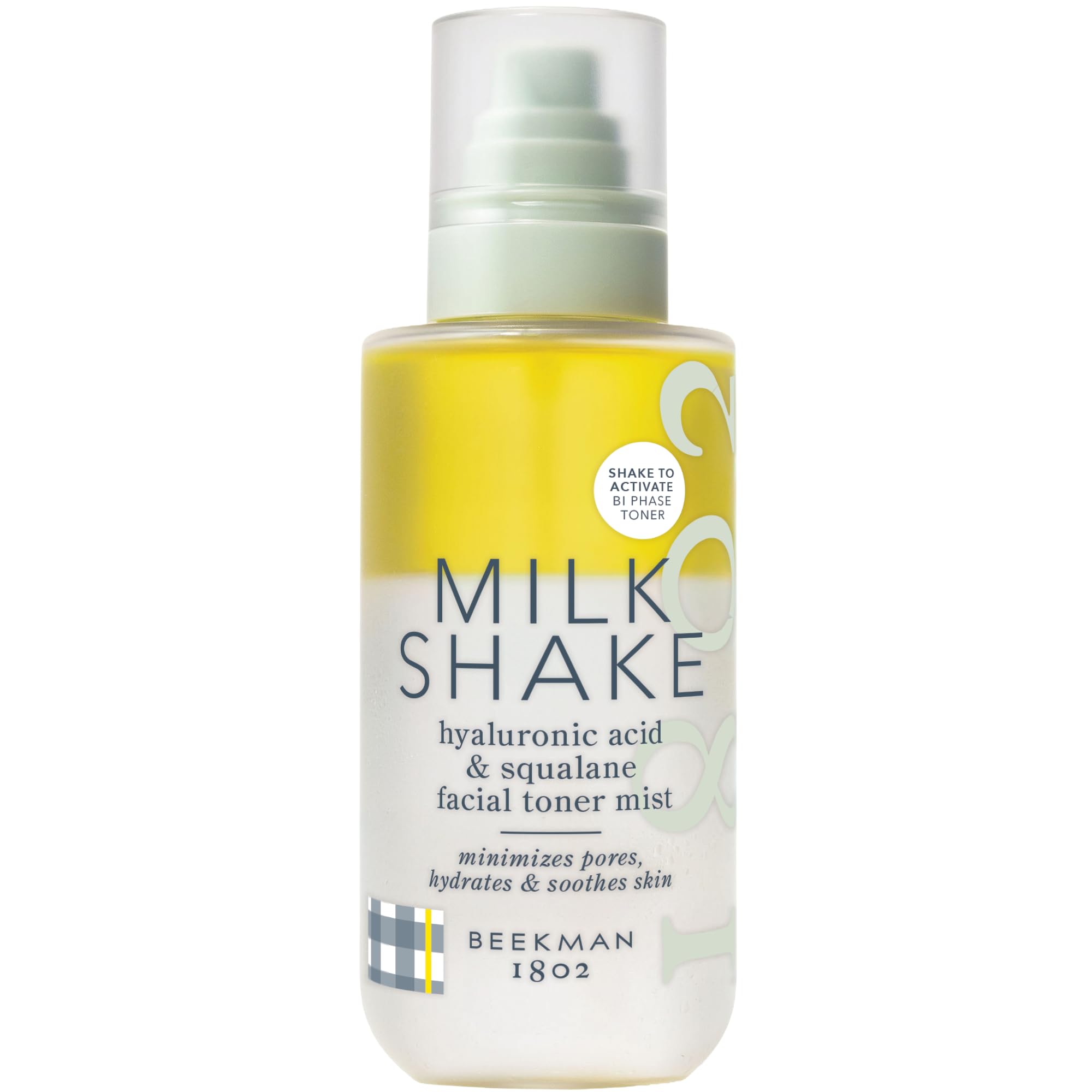 Beekman 1802 Milk Shake Face Mist – Fragrance-Free Hydrating 2-in-1 Toner + Setting Spray