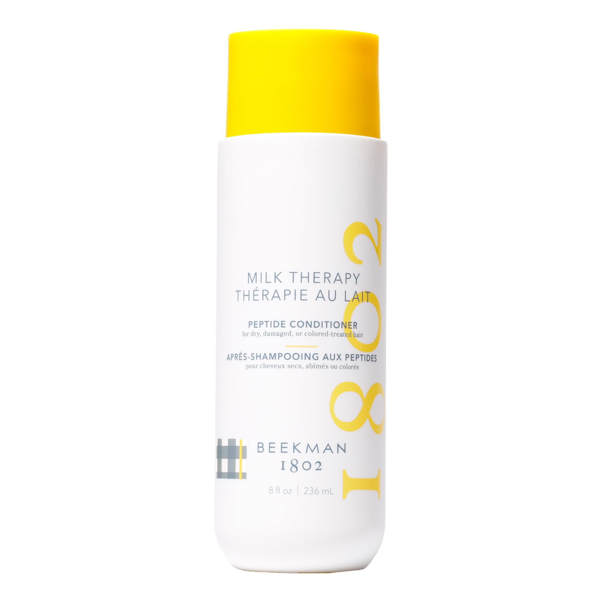 Beekman 1802 Milk Therapy Peptide Conditioner – Boosts Hair Softness & Shine | Safe for Color-Treated Hair | 8.45 fl oz