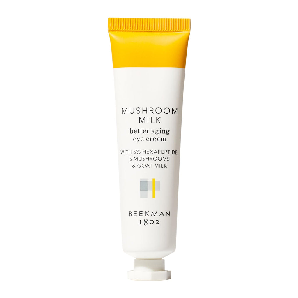Beekman 1802 Mushroom Goat Milk Eye Cream – Fragrance-Free, Hydrating Under-Eye Treatment