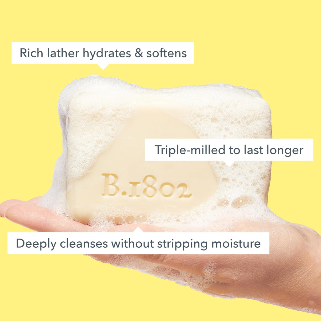 Beekman 1802 Goat Milk Body Soap Bar – Honey & Orange Blossom, 9 oz | Lactic Acid, Cruelty-Free