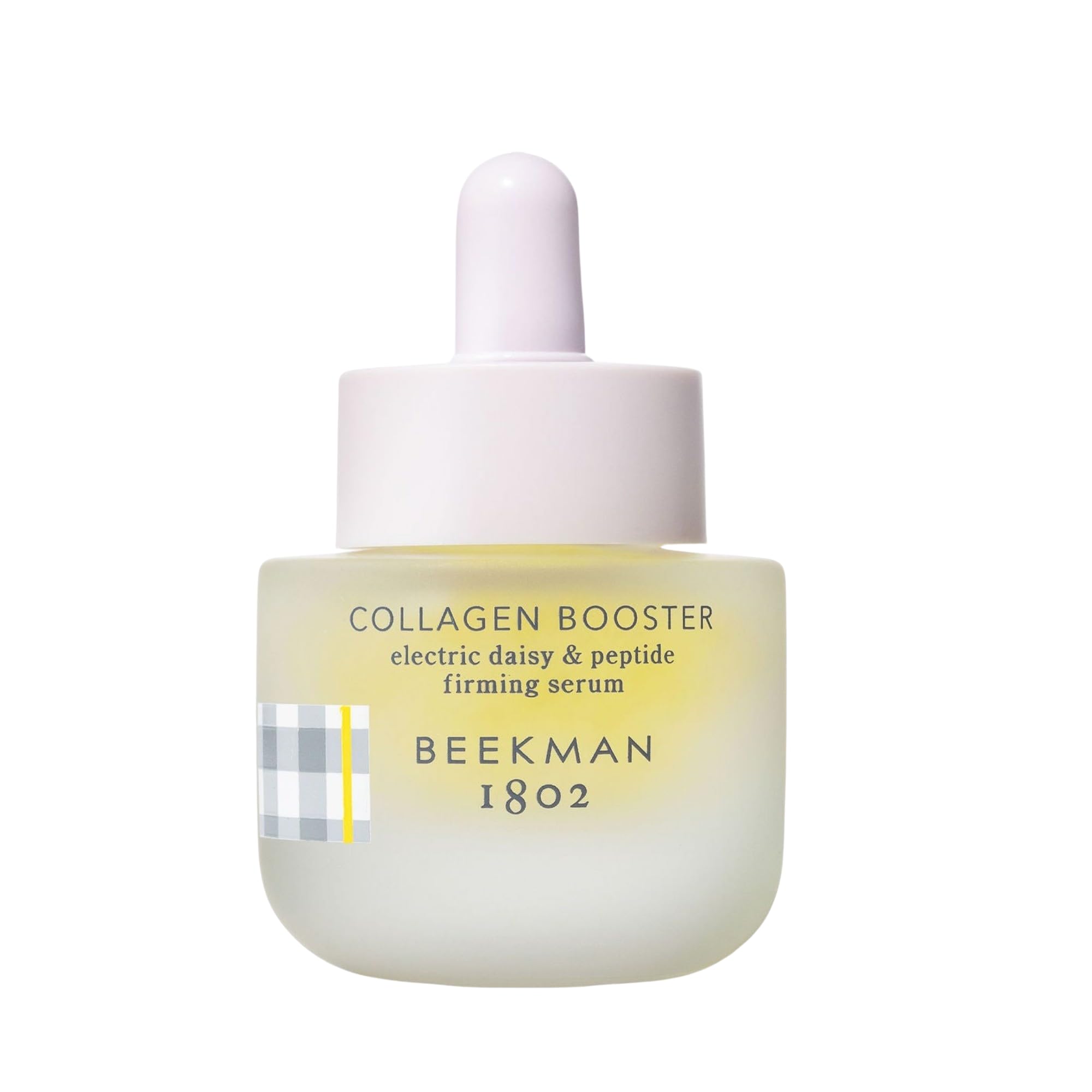 Beekman 1802 Collagen Booster Serum – Electric Daisy & Peptide Firming, Fragrance Free, 0.5 fl oz