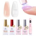 Beetles Builder Gel Kit – HEMA-Free 8-in-1 Nail System + Mini Lamp