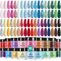 Beetles Dip Powder Nail Kit — 36 Colors Nude Pink Pastel & Glitter, Quick Drying Starter Set