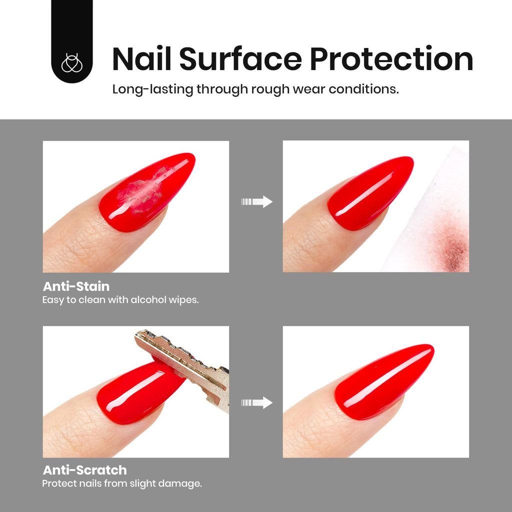 Beetles Extra Glossy Top Coat Bulk 300ml — No-Wipe Gel Top Coat, High Shine