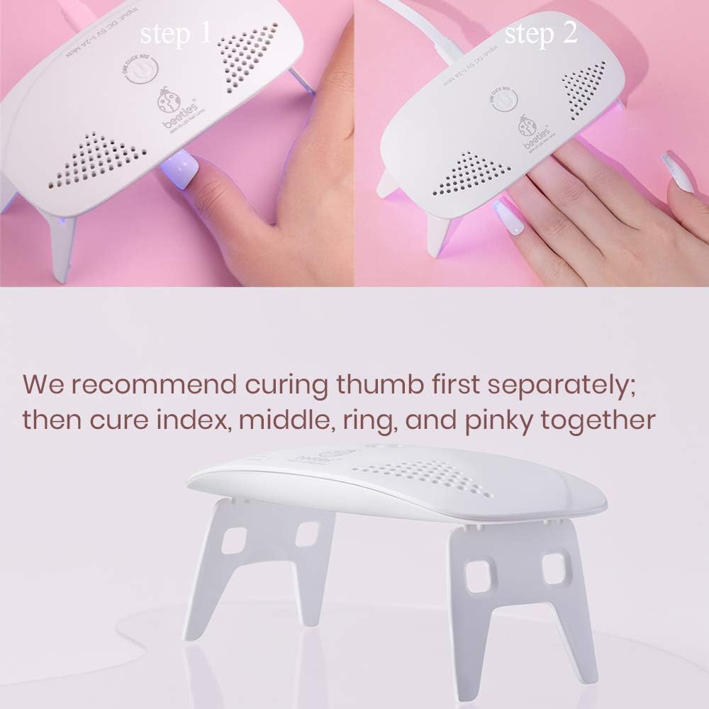 Beetles UV Nail Light – Portable Mini Lamp for Gel Polish