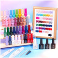 Beetles Gel Polish Shifting Lights – 36-Color UV/LED Set with Base & Top Coats