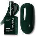 Beetles Green Gel Nail Polish 0.51oz – Forest Green, HEMA-Free, Cruelty-Free, Soak-Off UV Gel