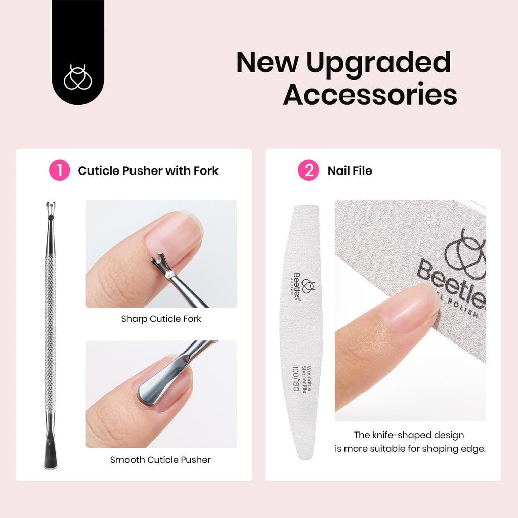 Beetles Nail Prep Kit: Dehydrator & Primer (20ml) – Hema-Free, Acid-Free