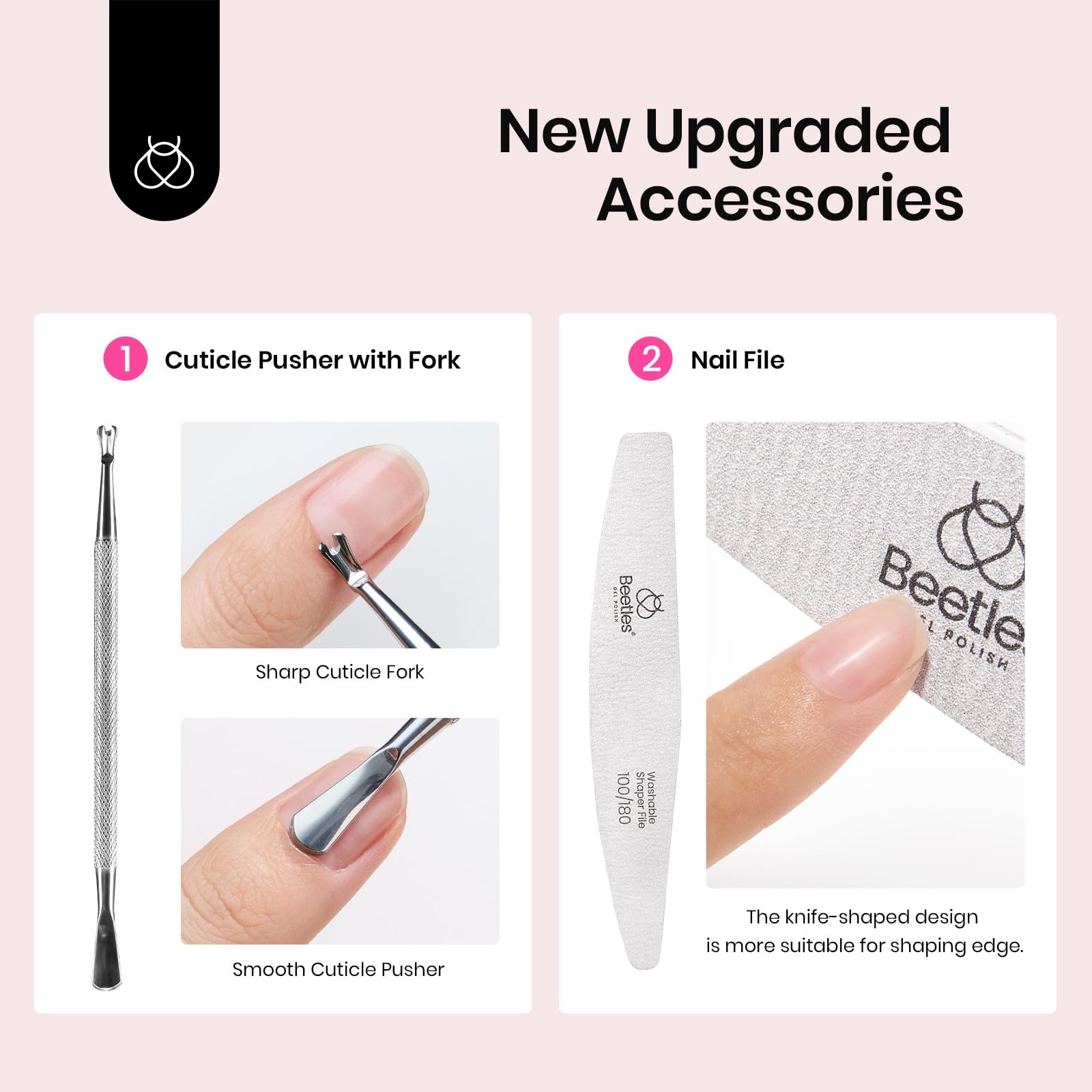 Beetles Nail Prep Kit: Dehydrator & Primer (20ml) – Hema-Free, Acid-Free