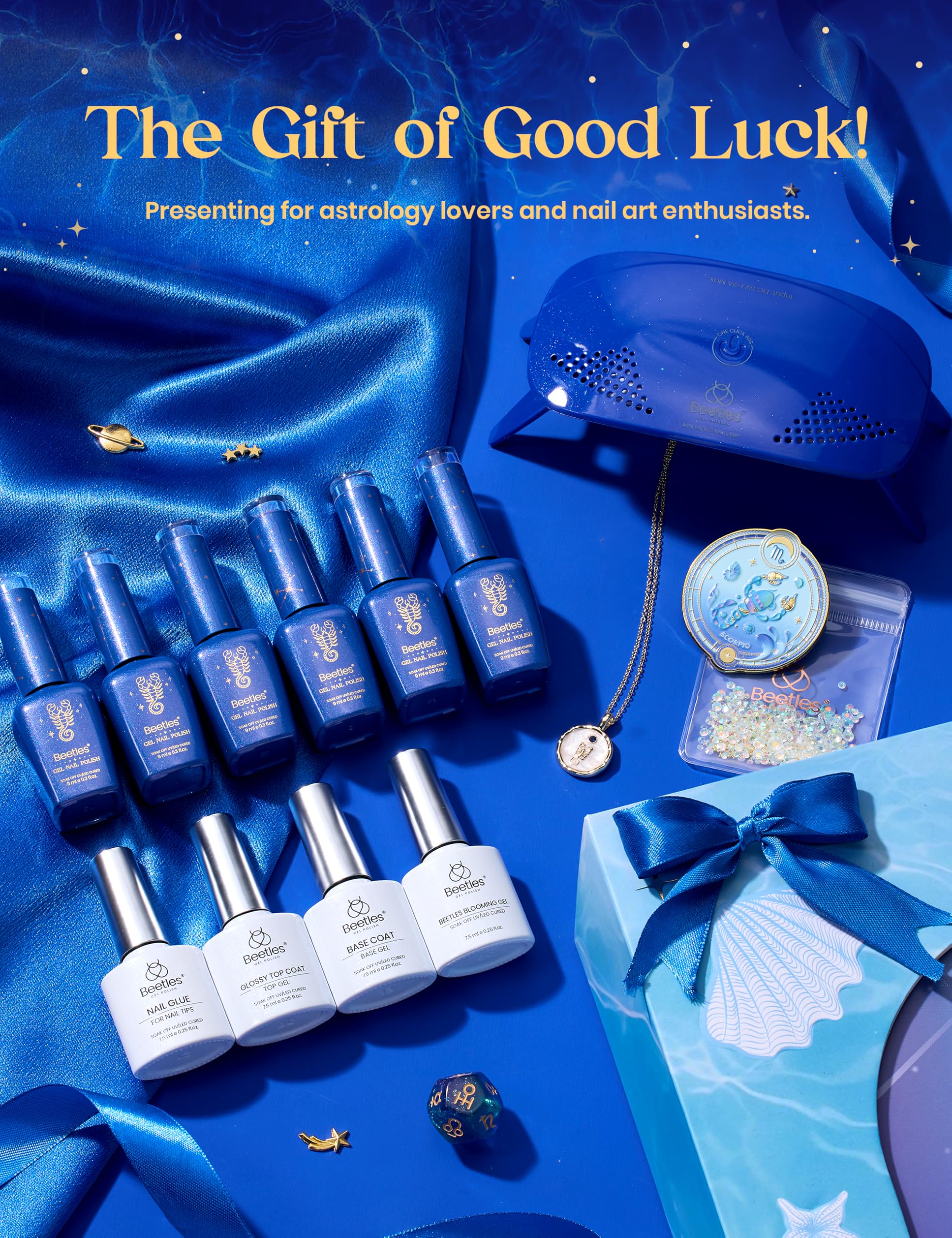 Beetles Scorpio Gel Nail Kit – Midnight Vampire Lucky Box
