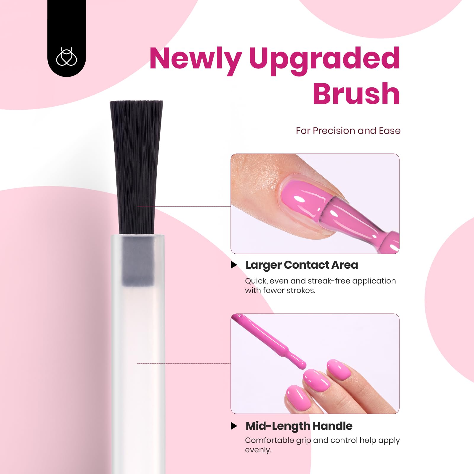 Beetles Valentines Gel Polish Set – Romantic Blush (6 Colors) Hema Free, Cruelty-Free, Long-Lasting Nails