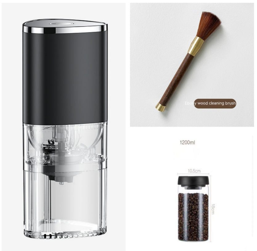 Electric Coffee Grinder Coffee Bean Grinder Cafe Automatic Portable USB Rechargeable Food Crusher For Drip Coffee Kitchen Gadgets