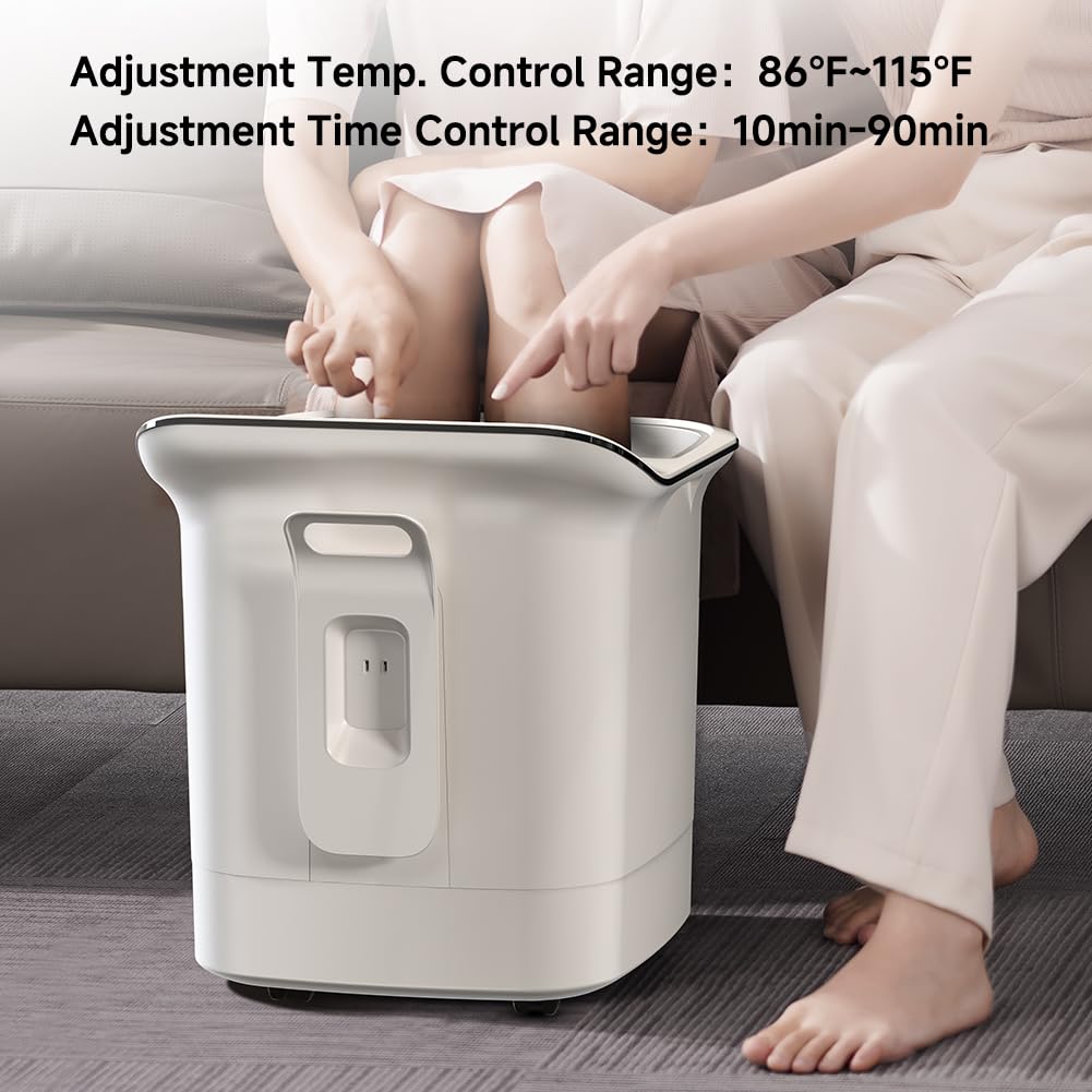 Beici 13-Inch Foot Spa with Dual-Action Massage Shiatsu and Temperature Control