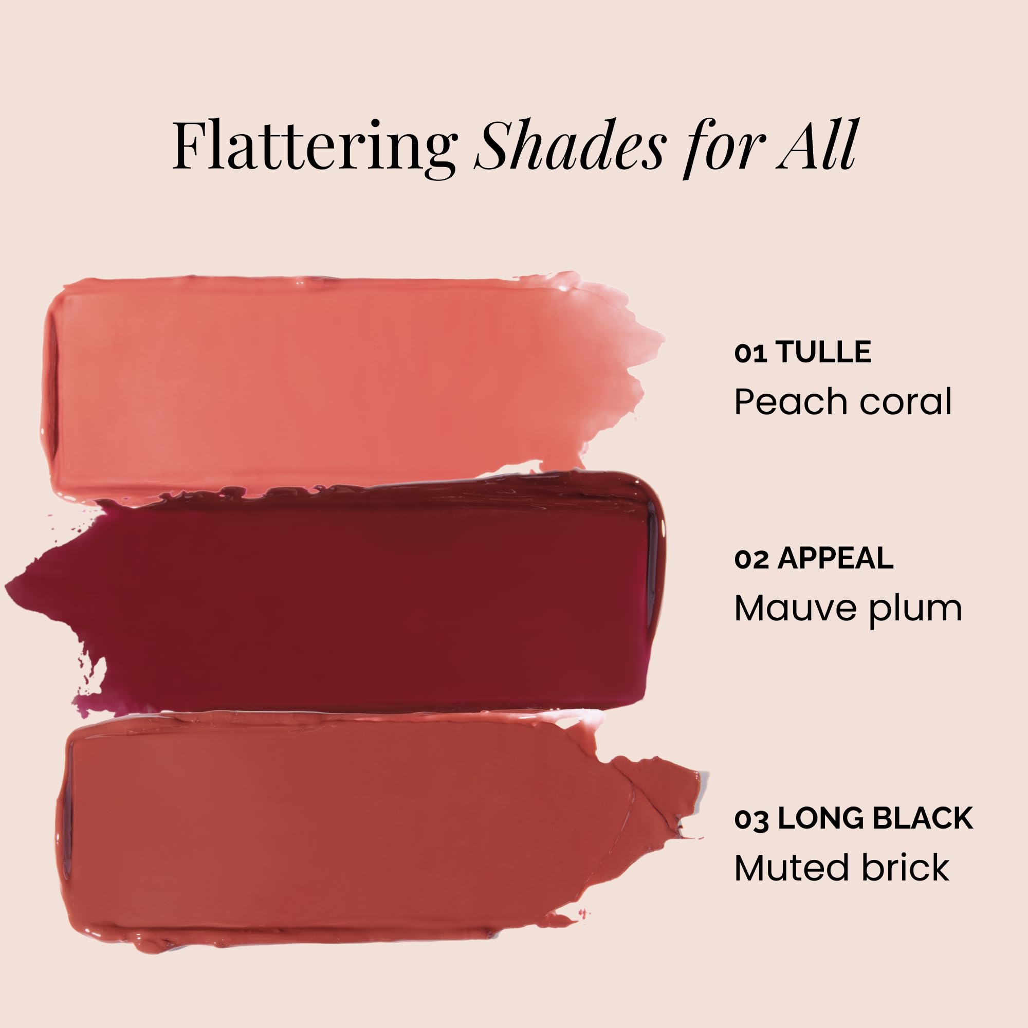 BEIGIC Flush Lip & Cheek Balm Veil-06 — Vegan Buildable Blush & Lip Color