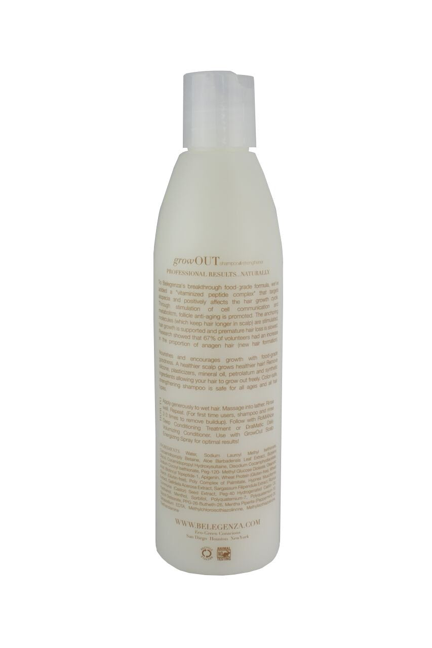 Belegenza Extraordinary Hair Care GrowOut Shampoo Strengthener