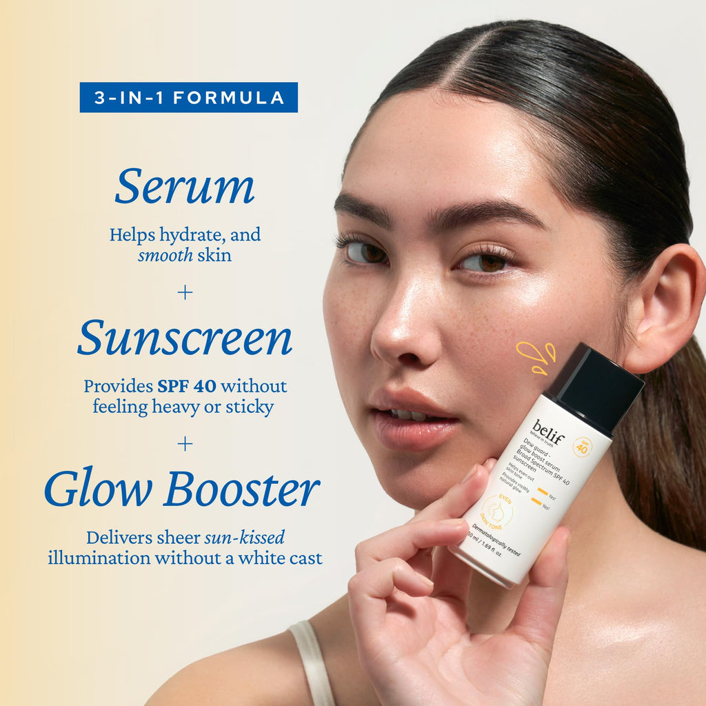 belif Dew Guard Vitamin C Glow Tint SPF 40 – Hydration, Glow & SPF Protection