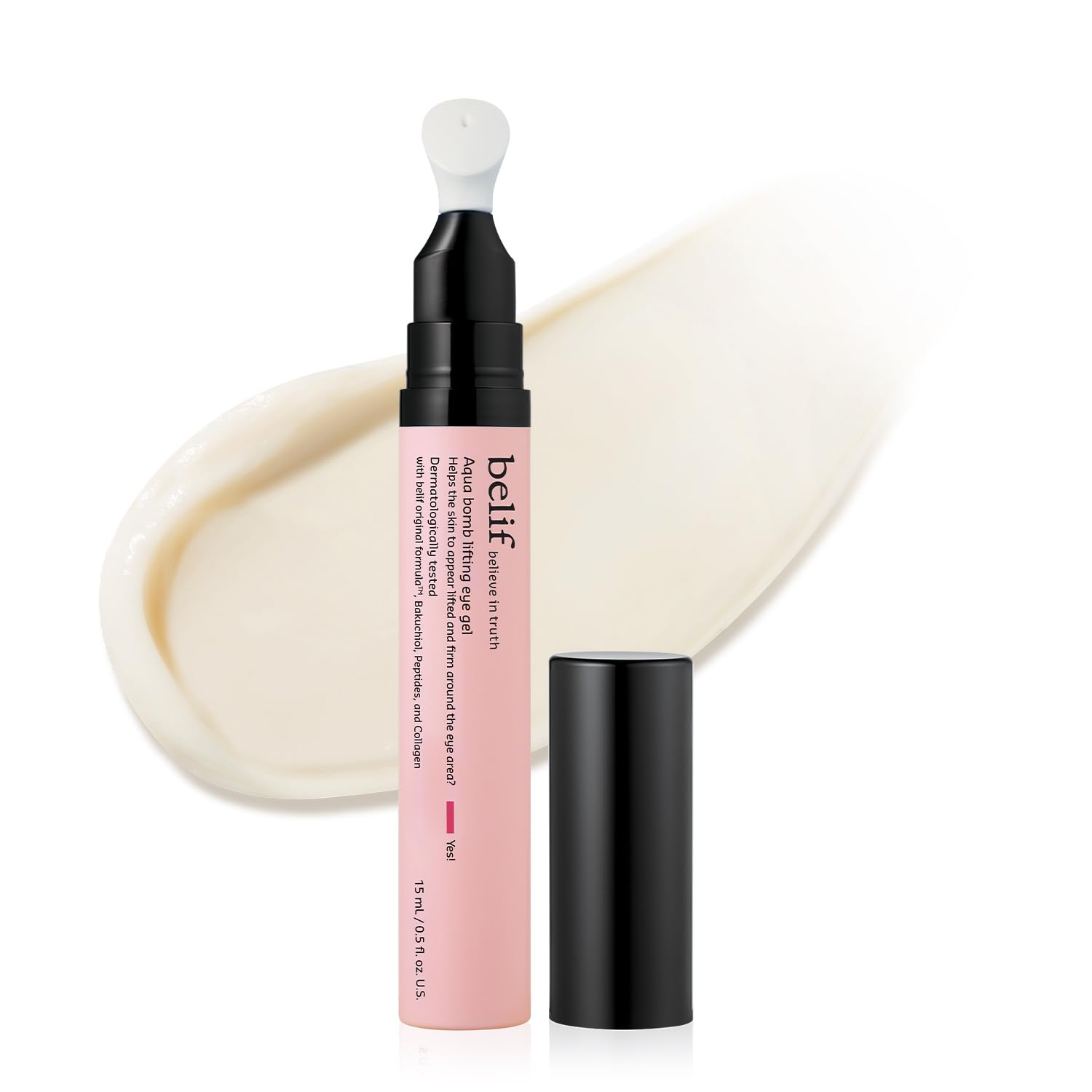 belif Retinol Firming Eye Serum – Aqua Bomb Lifting Eye Gel with Bakuchiol & Peptides