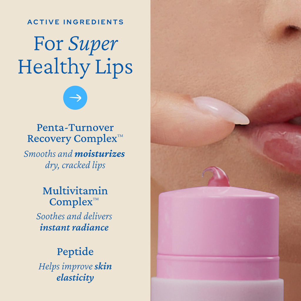 belif Super Knights Lipcerin Berry – Hydrating Tinted Lip Butter with Peptides & Multivitamin Complex