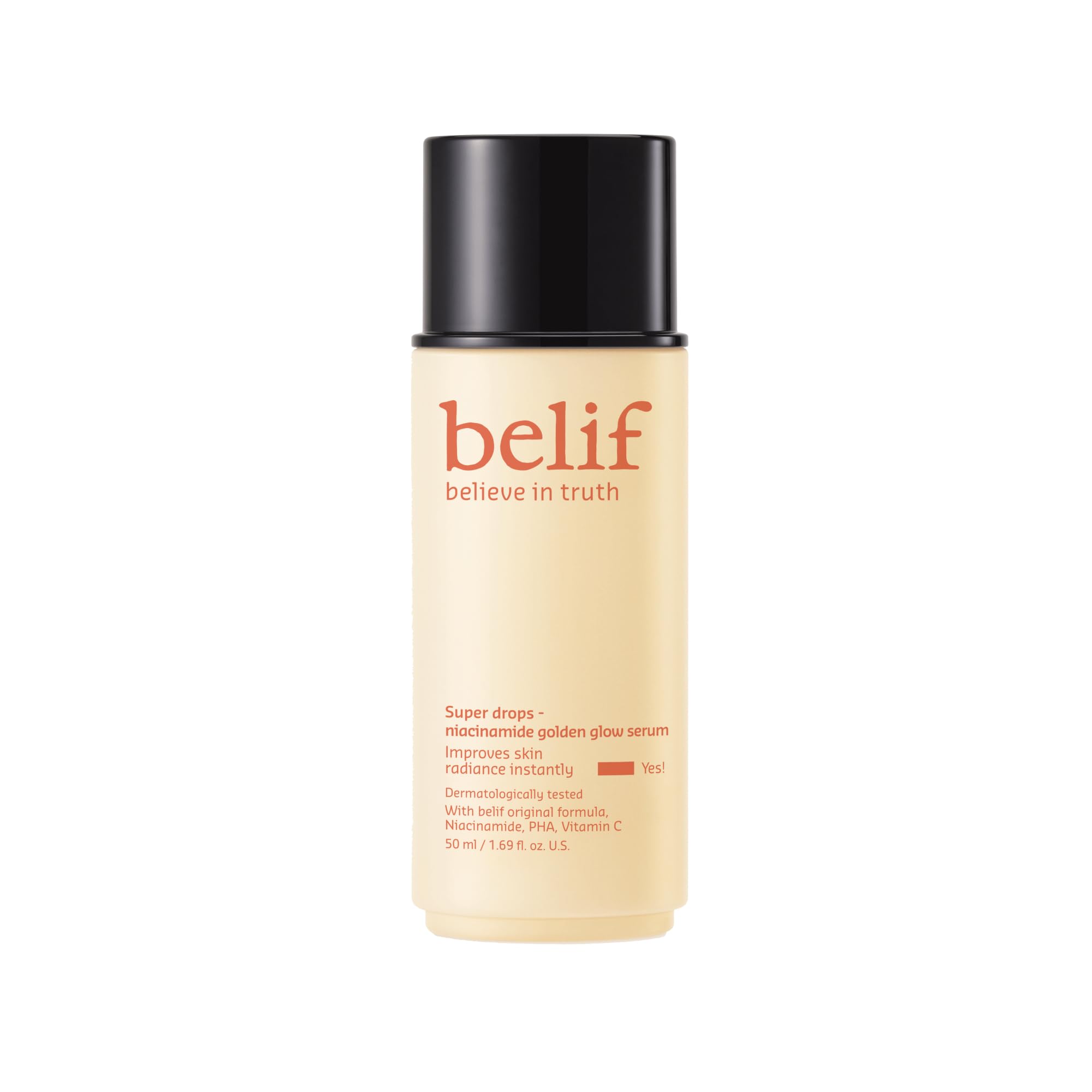 belif Vitamin C Golden Glow Serum for Face & Body – Brightening, Hydrating Luminosity Primer
